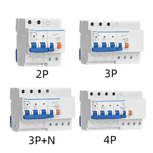 Chint 50A 63A rò rỉ điện từ bảo vệ ngắt mạch thu nhỏ NB1L-63 3P + N chuyển C loại - Product Image 4
