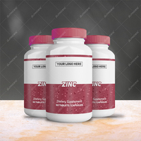 Tabletas de Zinc de Marca Privada con Certificación GMP, Apoyo Inmunológico a Precio de Mayoreo para Terceros