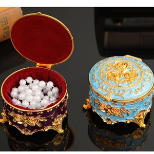 <b>Cute</b> Enamel Jewelry Locket Box Custom Jewelry Box Packaging for Enamel <b>Pin</b> Vintage Enamel Jewelry Box Enamel Jewelry Box Custom - Product Image 6