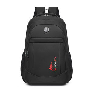 Sacs à dos décontractés pour hommes, mode de plein air, noir, bas, simples, sacs d'école pour étudiants - Product Image 2