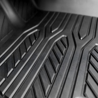 AUTOBO 2025 Nouveaux tapis de voiture en TPE pour BYD Qin Plus EV Version Conduite Intelligente, Spécifiques pour la conception de l'accélérateur au sol