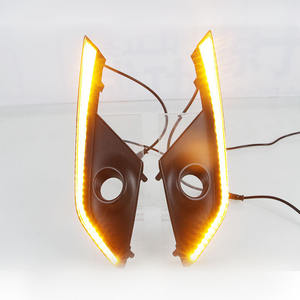 Luces LED DRL Modificadas para Automóvil, Luces de Circulación Diurna con Señal de Giro Amarilla, Faros Antiniebla Delanteros para Mazda CX-3 <span class=keywords><strong>CX3</strong></span> 2016-2017 - Product Image 5