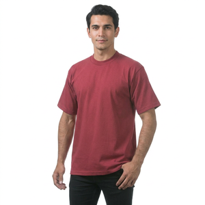 Camiseta de Algodón 100% Personalizada con Logotipo al por Mayor OEMODM para Hombre, Camiseta Unisex Lisa para Hombre, Camisetas Lisas para Hombre con Impresión de Logotipo - Product Image 1