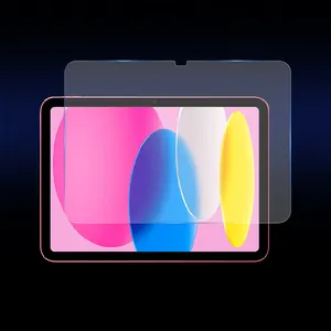 2.5D HD Clear Anti-Fingerprint Tempered Glass Screen Protector for iPad 10th Pro 12.9'' Air Mini