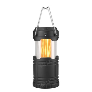 STARYNITE-linterna led de acampada recargable por energía solar, con llama parpadeante, funciona con batería de 18650 o <span class=keywords><strong>AA</strong></span> - Product Image 1