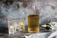 Bouteille en verre pour boisson, jus de citron, eau, thé, artisanat,