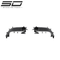 Pièces de carrosserie de style SD Capristo pour Ferrari 488, en fibre de carbone, directement de l'usine, haute performance, ajustement parfait