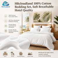 Cloudland certifié BSCI, approuvé ISO9001, 400TC, anti-boulochage, finition douce et durable, qualité supérieure, 100% coton, certifié OEKO-TEX