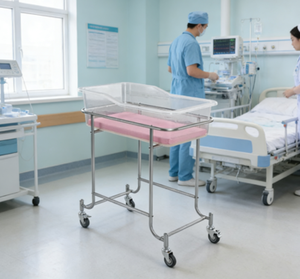 Cuna Médica Plegable Portátil HOCHEY MEDICAL, Altura Ajustable, para Uso Hospitalario - Product Image 1