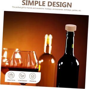 T-Shape Stopper <strong>Corks</strong> Wooden Stoppers Reusable Wine <strong>Corks</strong> Sealing Plug <strong>Bottle</strong> for Beer <strong>Bottles</strong> Craft Homemade - Product Image 5