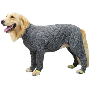 Combinaison pour chien à quatre pattes, couvrante, anti-chute de poils, rose, grande taille, pour Golden Retriever, Labrador, hiver, printemps, automne - Product Image 4