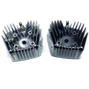 ฝาสูบรถจักรยานยนต์สำหรับ PEUGEOT 46MM รุ่น PGT46 65.3cc Airsal T6 <span class=keywords><strong>103</strong></span> 104 105 Rcx Sp Spx สีเงินใหม่ - Product Image 4