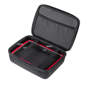 Xách tay cứng EVA mang trường hợp với zip cho tổ chức nhỏ thiết bị điện tử tiện ích phụ kiện Macbook sạc cáp ngân hàng điện - Product Image 2