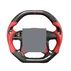 Volant de course sport à fond plat en fibre de carbone pour Toyota Hilux Revo Crossover Runner Overlord Alphard Corolla - Product Image 3
