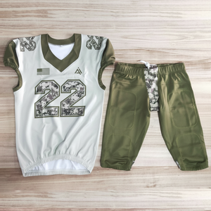 Maillot de football américain OEM/ODM, échantillon gratuit, vente chaude, uniforme de rugby sublimé - Product Image 1