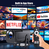 Projecteur HY320NTV sous licence officielle Netflix avec Amlogic S950D4 1080P 420ANSI Dual WiFi BT5.2 Voice