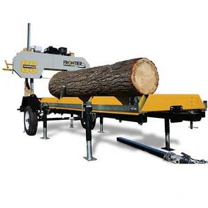 Machine de scierie à <span class=keywords><strong>bande</strong></span> horizontale Portable de haute précision pour la coupe du bois Scie à bois mobile à nouvelle condition - Product Image 1