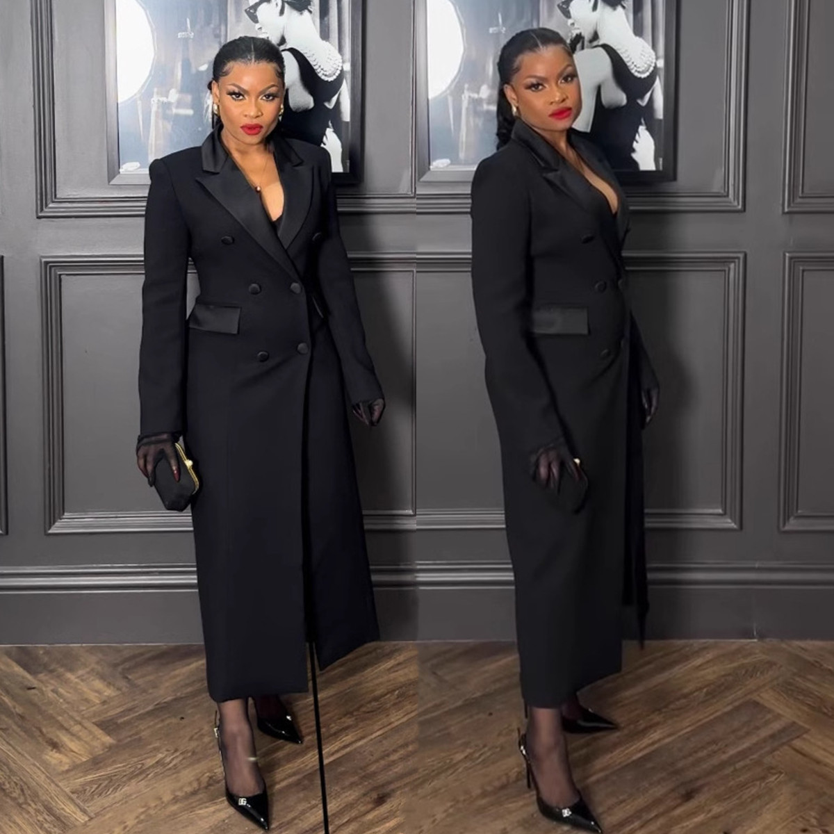 Elegant Ladies Suit Coat Long - Winter & Spring Fashion