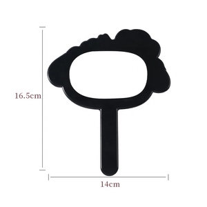 Cloud Shape Cute <strong>Dog</strong> Handheld Cosmetic <strong>Mirror</strong> New Arrival Customizable One Side Handle Hand Held Makeup Travel <strong>Mirror</strong> for Girl - Product Image 6