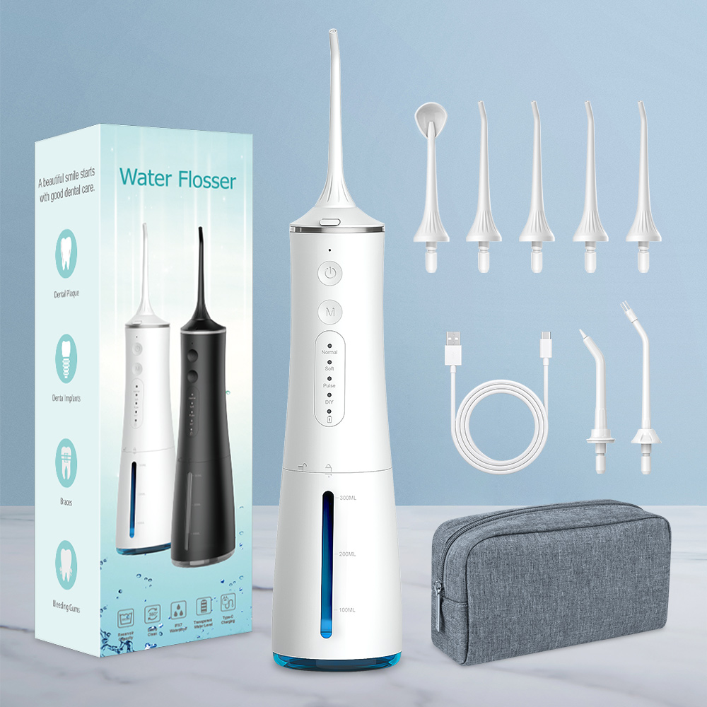 Big Travel Bag Dentes Dental Cleaner Walter Jet Irrigador Oral Sem Fio Portátil Home Use Water Flosser