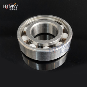 Htmw Ceramic Ball <b>Bearing</b> 6001 12x30x9 Mm Stainless Steel Hybrid Open Design - Product Image 1