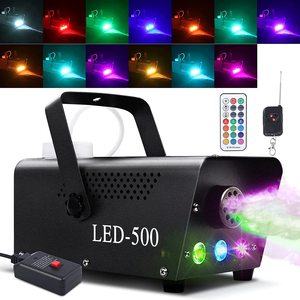 Projecteurs portables 500W RGBW LED DMX512 avec télécommande, <span class=keywords><strong>mini</strong></span>-lumières de scène pour Halloween, mariages, fêtes, festivals - Product Image 6