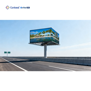 Afficheur LED extérieur double face 8000 nits haute luminosité, écran d'affichage numérique LED monté sur poteau de rue ou mural - Product Image 4