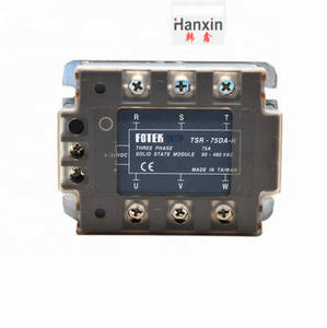 <strong>F</strong> OTEK High Voltage <strong>Type</strong> Three Phase Solid State TSR-50DA-H <strong>SSR</strong> Series - Product Image 1