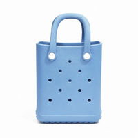 Mini sac fourre-tout en EVA 16x8x20cm, imperméable, petit sac de plage, léger, pour voyages d'été, rangement quotidien, vente en gros