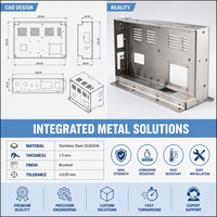 Soluciones Metálicas Integradas, Fabricación de Cajas Personalizadas de Acero Inoxidable OEM, Chasis Profesional ITX/ATX de Acero Inoxidable 304