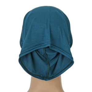 Vente en Gros de Coton Moins Cher Malaisien Musulman Capuchon Intérieur Sous-Capuchon Soild <span class=keywords><strong>Tuban</strong></span> Tube Jersey Hijabs pour Femmes Musulmanes - Product Image 2