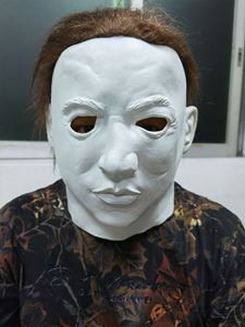 หน้ากากยางลาเท็กซ์แบบเต็มหน้า สำหรับคอสเพลย์ธีมฮาโลวีน แรงบันดาลใจจากเรื่อง Moonlight <span class=keywords><strong>Panic</strong></span>  ปลอดภัยต่อสิ่งแวดล้อม น่ากลัว น่าขนลุก - Product Image 6