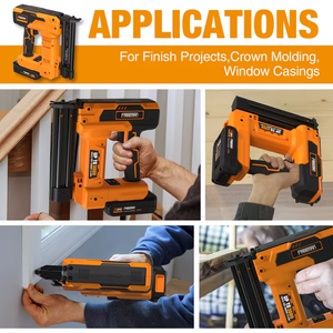 Pistola sparachiodi ricaricabile <span class=keywords><strong>Freeman</strong></span> F30 sparachiodi al litio dritta sparachiodi per la lavorazione del legno uso domestico - Product Image 6