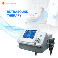 Équipement de thérapie par ultrasons, soulagement de la douleur par ultrasons, double sonde, masseur de physiothérapie, thérapie par ultrasons