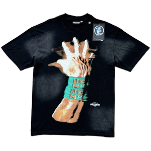 เสื้อคอกลมแขนสั้นสำหรับผู้ชายผ้าฝ้ายถักแบบลำลองระบายอากาศได้เสื้อลายทางลำลองสำหรับผู้ชาย - Product Image 1