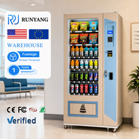 Máquina Expendedora de Bebidas y Aperitivos RUNYANG Personalizada, Máquina Expendedora de Bebidas para Alimentos y Bebidas