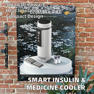 Bolsa de refrigeración médica para viajes, bolígrafo de <span class=keywords><strong>insulina</strong></span> con taza de carga USB y estuche de transporte Epipen con bolsa de hielo para uso en la cocina - Product Image 2