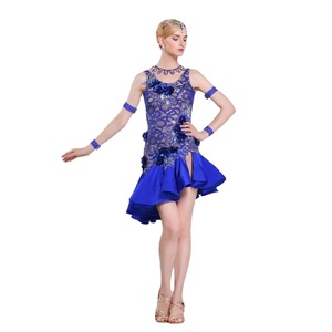 L-16145 baile latino adulto disfraces trajes mujer rumba corrida de toros <span class=keywords><strong>la</strong></span> competencia de baile vestido de baile latino - Product Image 1