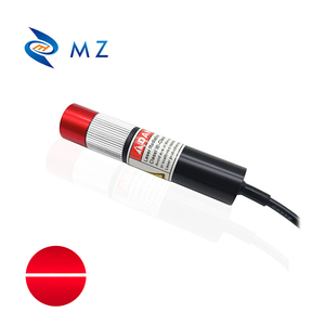 Nhỏ gọn điều chỉnh tập trung d16mm 650nm 20mW Ống kính thủy tinh màu đỏ dòng mô-đun laser + khung + cung cấp điện cấp công nghiệp - Product Image 6