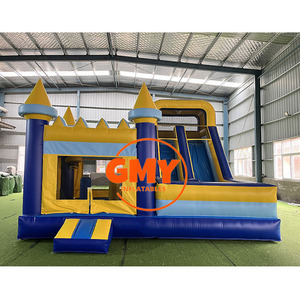 Château gonflable à prix avantageux, qualité commerciale, château gonflable pour adultes, combo toboggan à acheter - Product Image 6