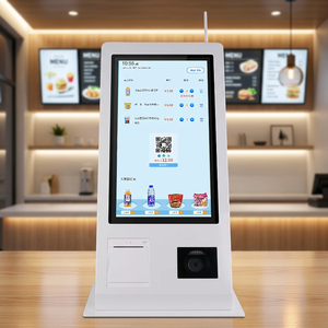 Quiosco de Autoservicio con Pantalla Táctil Capacitiva LCD de 15.6 Pulgadas, Wi-Fi 6, NFC, Impresora de 80 mm y Escáner de Códigos QR - Product Image 1