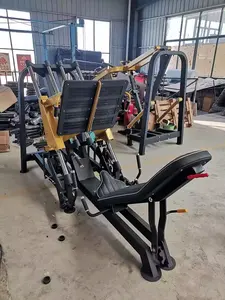 Source Factory Bodybuilding Plate Loaded Strength Machine Sport Gym Equipment Panatta T Row For Sale