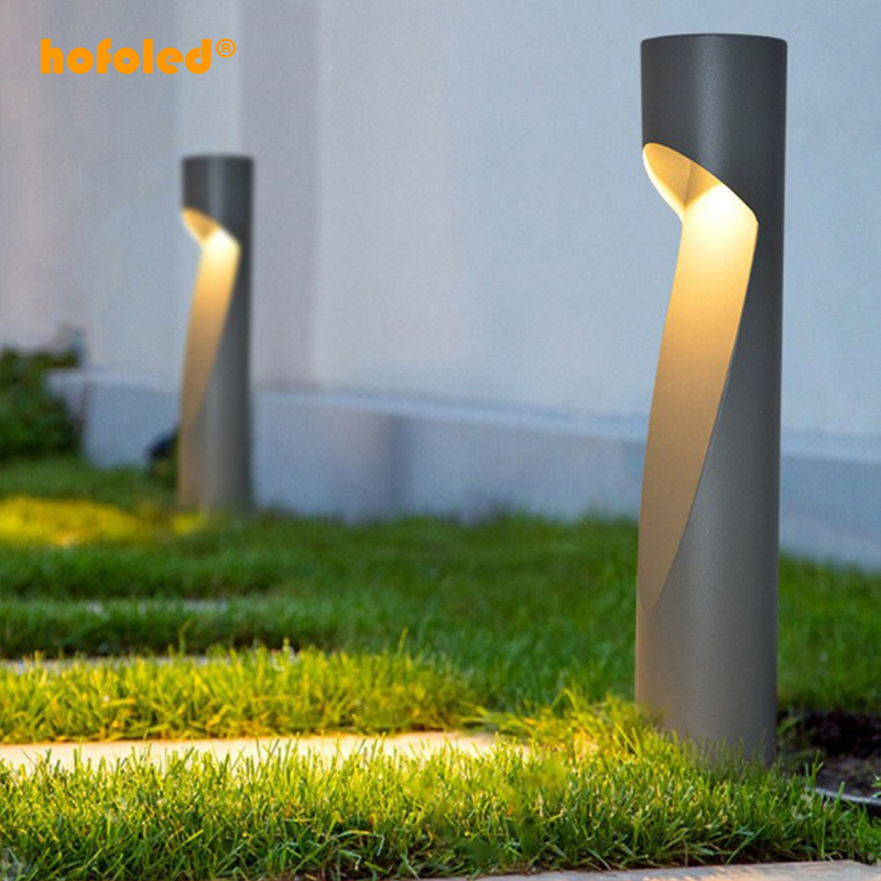 Hofoled Landscape Aluminum Cylinder Pathway Garden