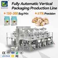 Machine entièrement automatique verticale de haute précision pour films/pochettes/feuilles pour graines de tournesol, noix, fruits lyophilisés, sacs de 1 kg personnalisables