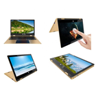 New Business 11.6 pouces N4020 deux cœurs 2.6GHz yoga ordinateur portable 0.3MP 1920 * 1080lPS avec 4 + 128GB SSD ordinateurs portables ventes en ligne