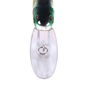 2 Umgedrehte Haken Minnow Künstlicher Angelköder 7,8g 10cm Angelköder-Herstellungszubehör - Product Image 2