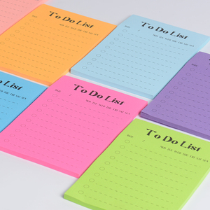 Blocco per appunti con calendario a strappo con Logo personalizzato A6 con blocco per appunti in carta Offset da 50 pagine - Product Image 2