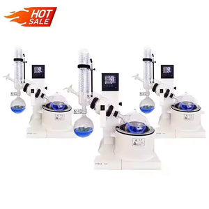 เครื่องระเหยแบบโรตารี่ที่มีอัตราความเร็วสูงแบริ่งเครื่องยนต์ปั๊มที่เชื่อถือได้สำหรับการกลั่นสุญญากาศในห้องปฏิบัติการที่มีประสิทธิภาพ - Product Image 1