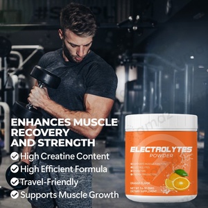Poudre d'<span class=keywords><strong>électrolyte</strong></span>s Amaz Calcium Sodium saveur orange, sans OGM, sans gluten, végétalienne, pour maintenir l'équilibre hydrique du corps - Product Image 3