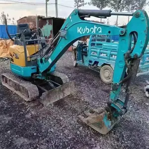 Factory Wholesale 1.5 Tons Crawler Excavator Kubota U15 Used Mini Second Hand Excavator For Sale